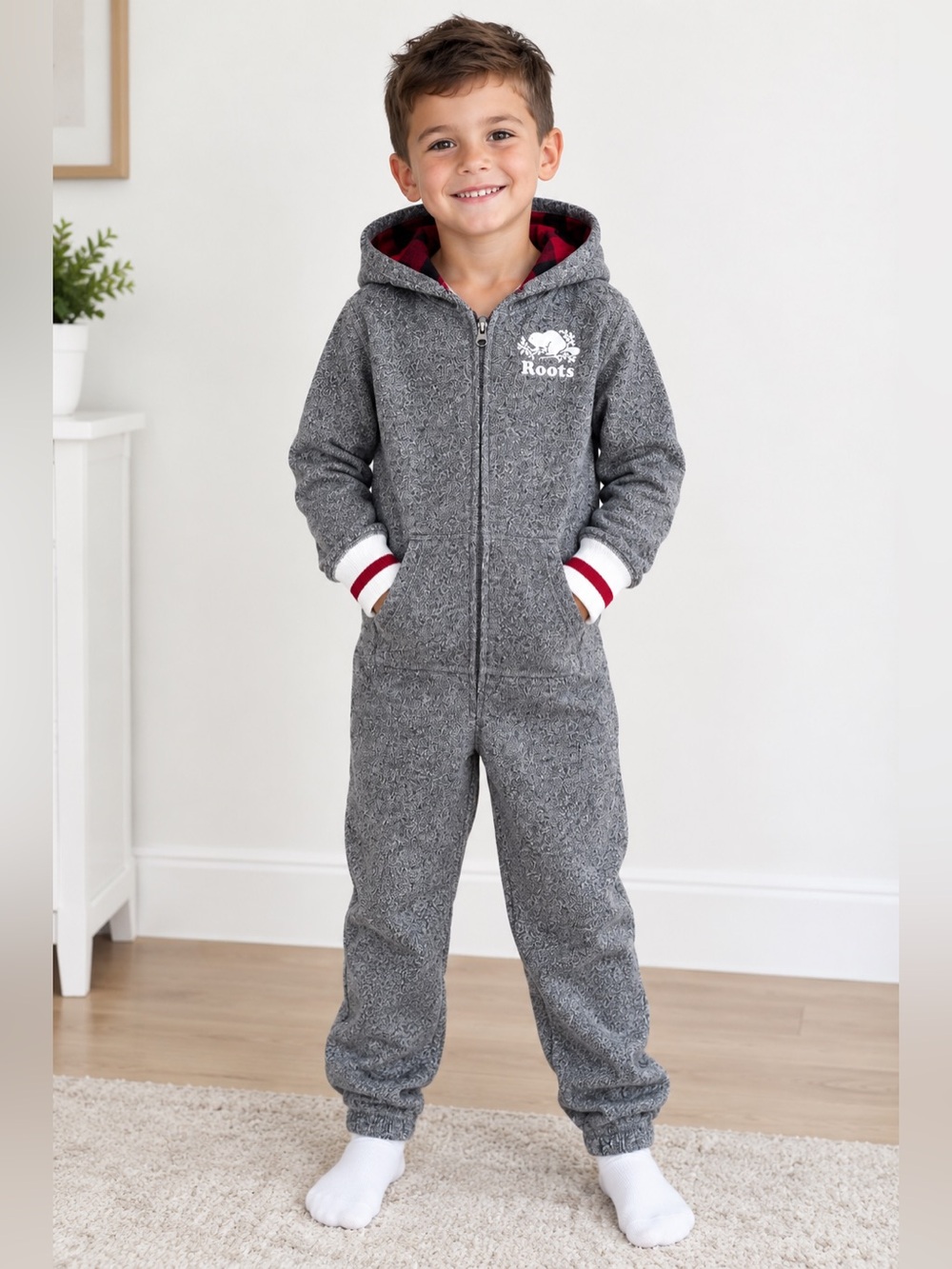 Roots Kids Cabin Onesie, Size S/P (5-6 Years)
